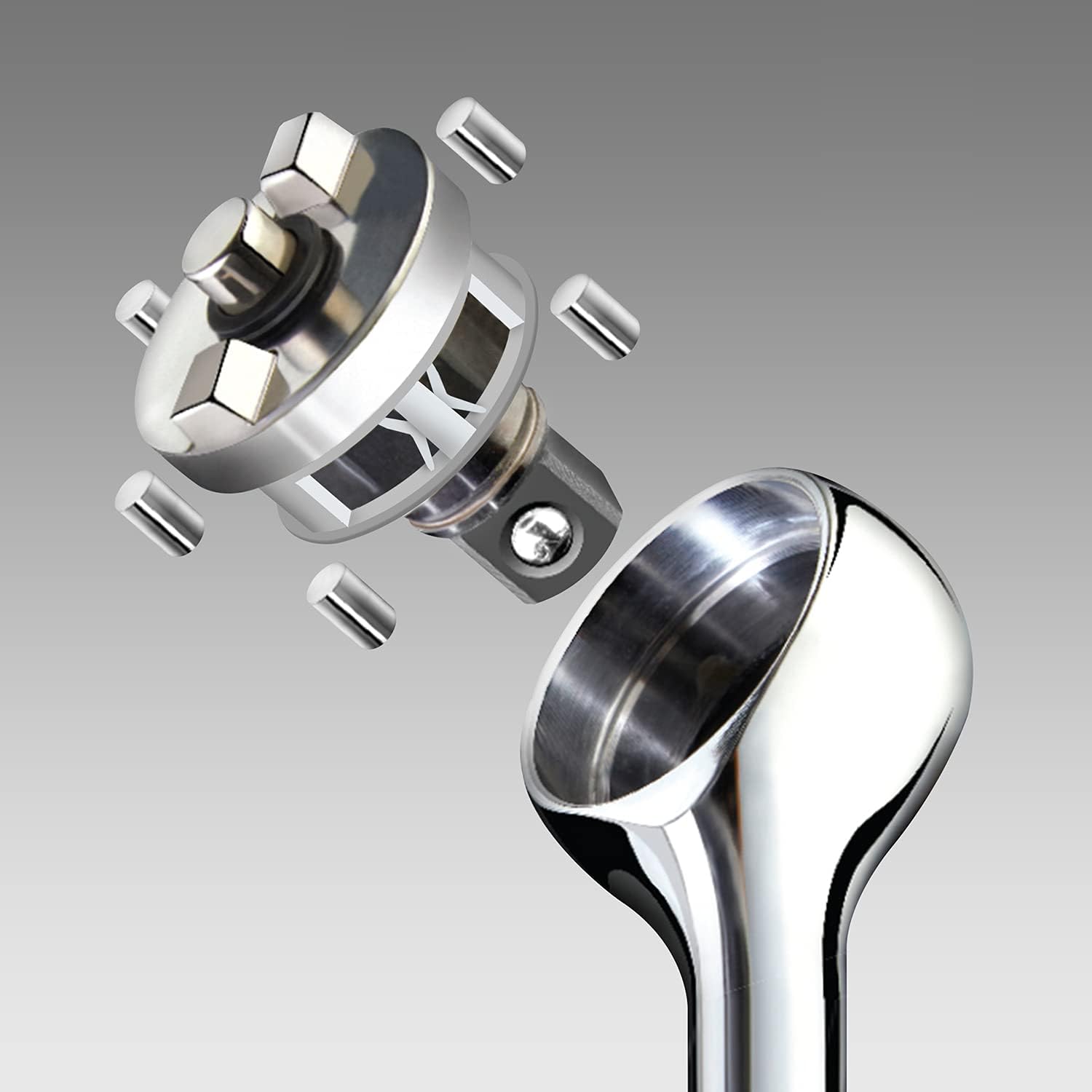 Zero Degree Gearless Ratchet That Shines in Ultra-Tight Spaces